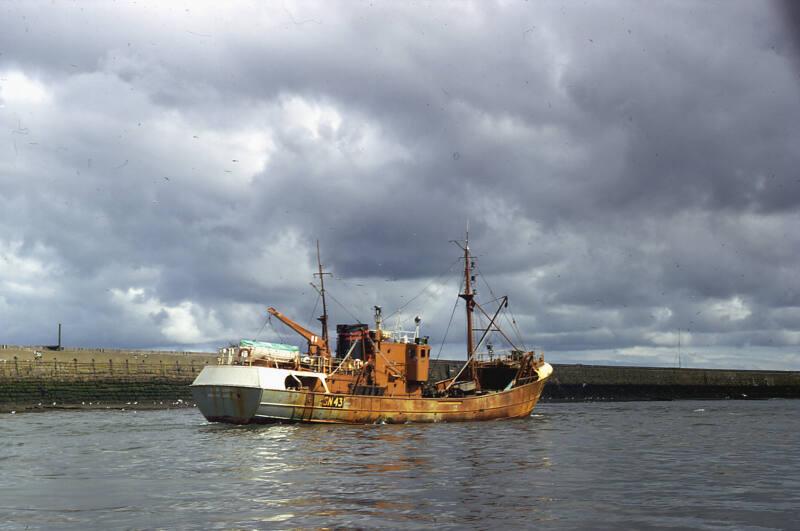 trawler Ben Lora in Aberdeen harbour