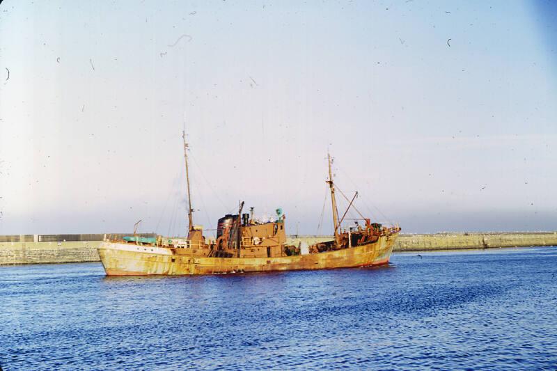 trawler Ben Meidie in Aberdeen harbour