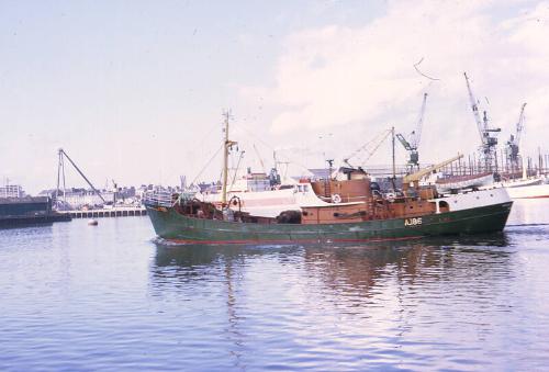 trawler Admiral Mountbatten in Aberdeen harbour