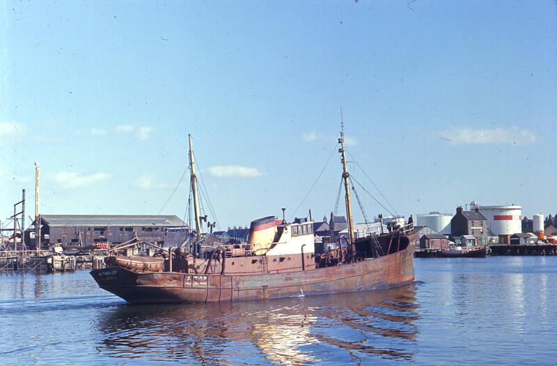 trawler Netherley in Aberdeen harbour