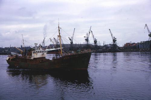 trawler Scottish King in Aberdeen harbour 