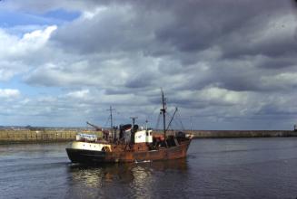 trawler Scottish Queen in Aberdeen harbour 