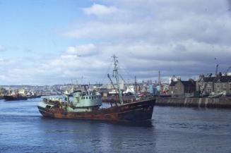 trawler Ross Tern in Aberdeen harbour 