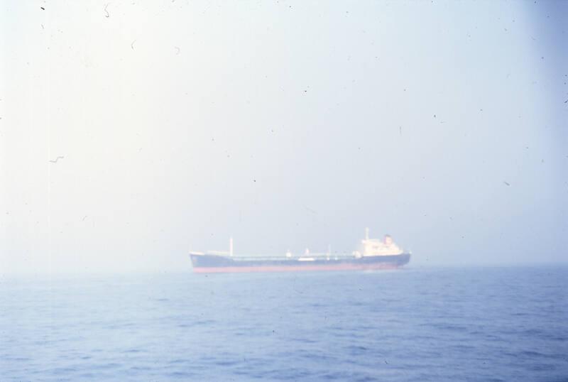 tanker BP of the Tyne at sea