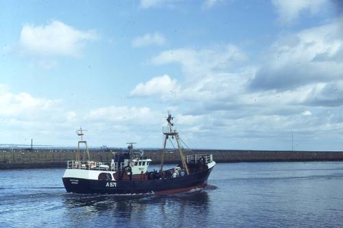 trawler Bevlyn Dawn at Aberdeen harbour 