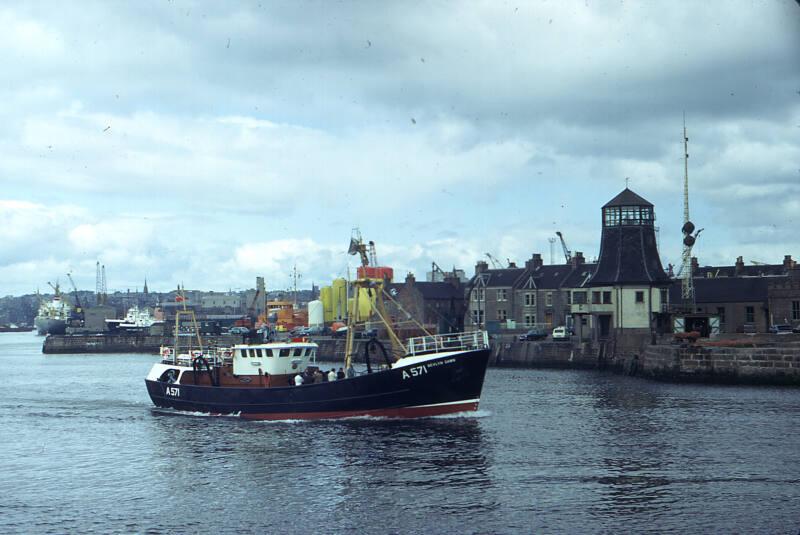 trawler Bevlyn Dawn at Aberdeen harbour