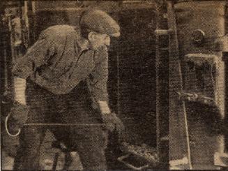 Blacksmith at Work in Gasworks