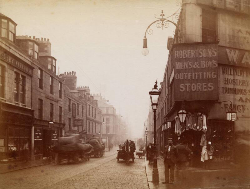 Looking North on St Nicholas Street
