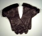 Pair of Black Gauntlet Gloves