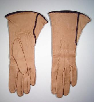 Bracelet Length Leather Gloves