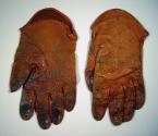 Ladies Brown Leather Gloves