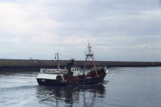 trawler Jasirene in Aberdeen Harbour