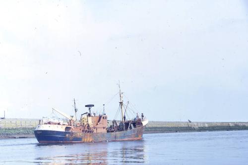 trawler Summervale in Aberdeen Harbour