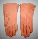 Ladies Leather Gloves With Ruchin