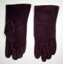 Ladies Short Suede Gloves