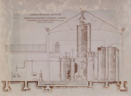 Carburreted Water Gas Plant Plan