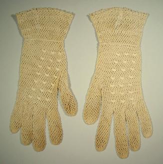 Crochet Cotton Bracelet Length Gloves