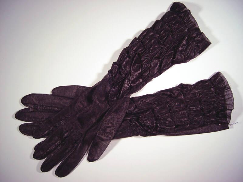 Long Frilled Evening Glove