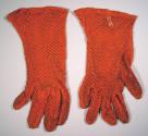 Ladies Short Nylon Net Gloves