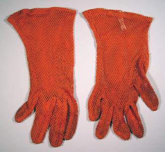 Ladies Short Nylon Net Gloves