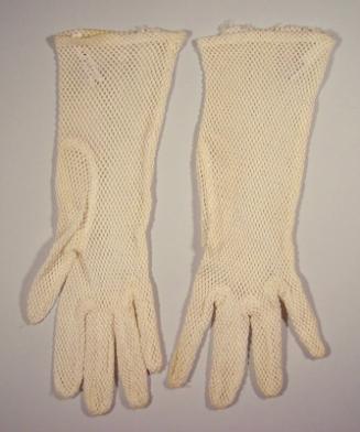 Short Nylon Net Gloves