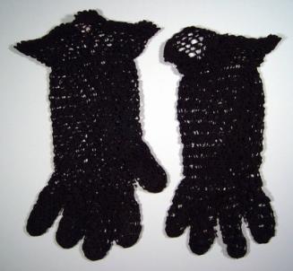 Short Cotton Lace Gloves