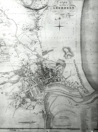 Plan of Aberdeen - Map of 1840