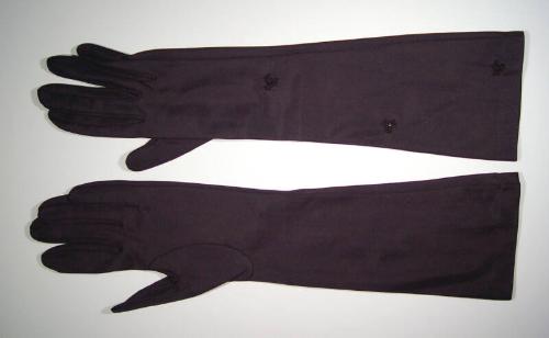 Black Evening Gloves