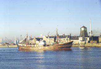 trawler Glenstruan in Aberdeen harbour 