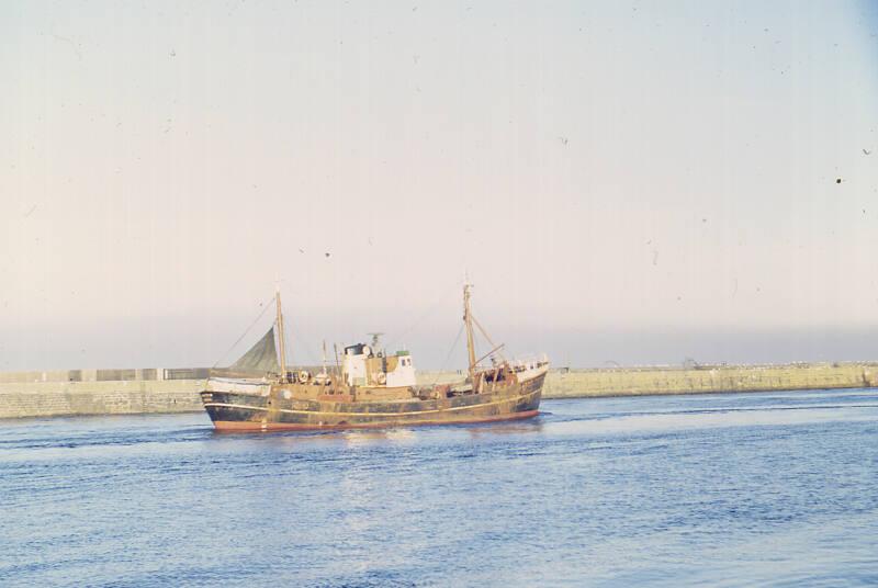 trawler Glenstruan in Aberdeen harbour 