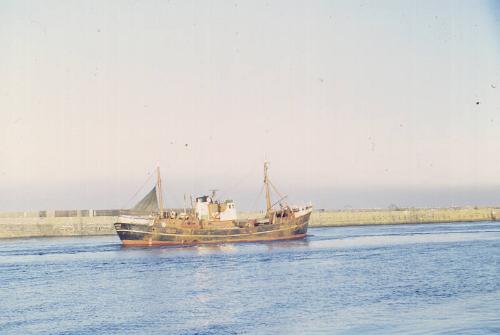 trawler Glenstruan in Aberdeen harbour 