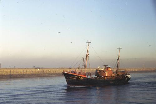 Trawler Luneda in Aberdeen Harbour