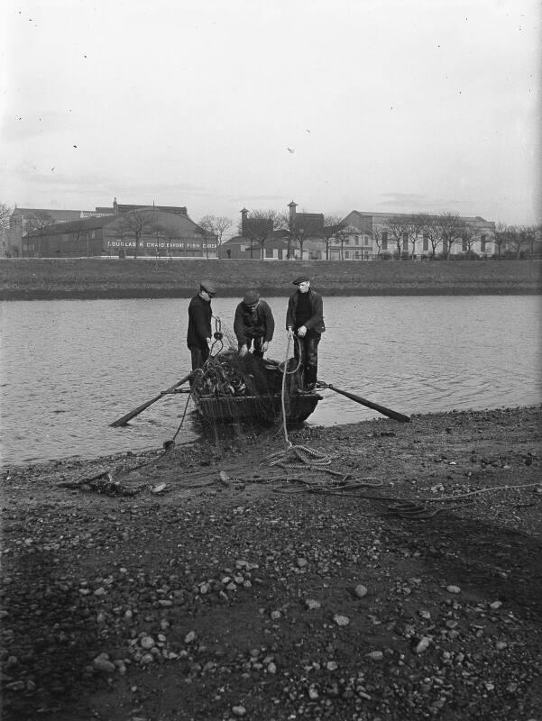 Salmon Fishing By Net