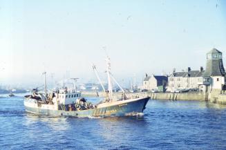 Trawler Semla in Aberdeen harbour