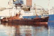 Colour Photograph Showing The Starboard Side Of Trawler 'david John'up For Sale, Dec. 1988