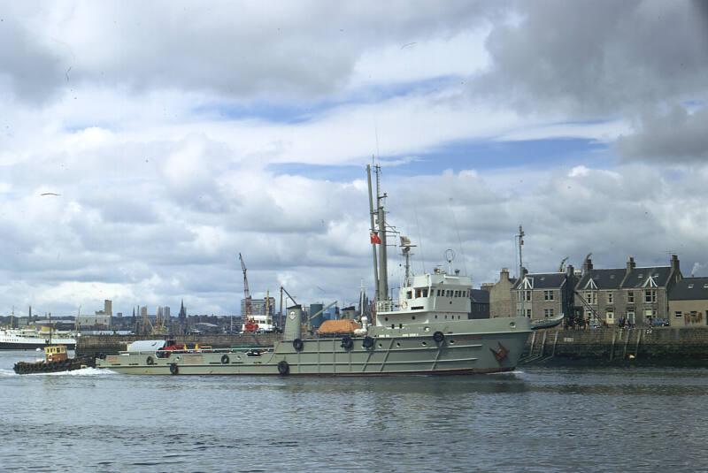 offshore supply vessel Deichtor in Aberdeen harbour