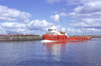 offshore supply vessel Star Orion in Aberdeen harbour