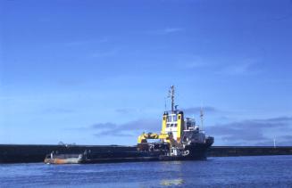 offshore supply vessel Lady ?? in Aberdeen harbour