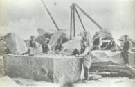 Masons At Work Rubislaw Quarry