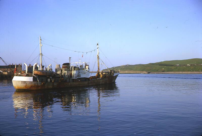 trawler Radwa in Aberdeen harbour