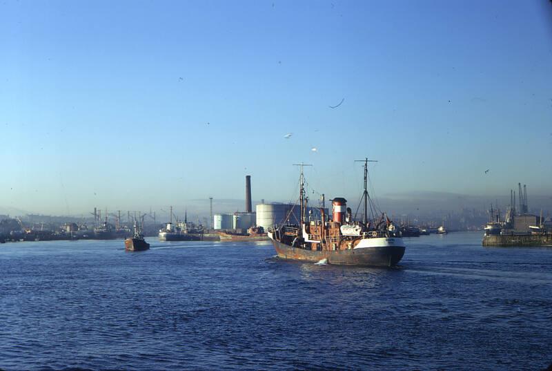 trawler Rudawa in Aberdeen harbour