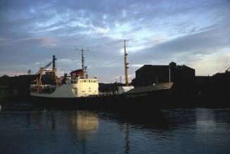 trawler Husum in Aberdeen harbour