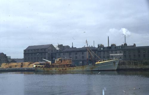 trawler Kingston Pearl in Aberdeen harbour