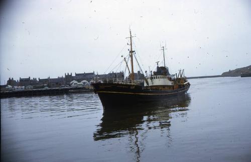 trawler James Barrie in Aberdeen harbour