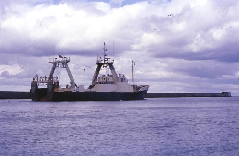 trawler C S Forester in Aberdeen harbour