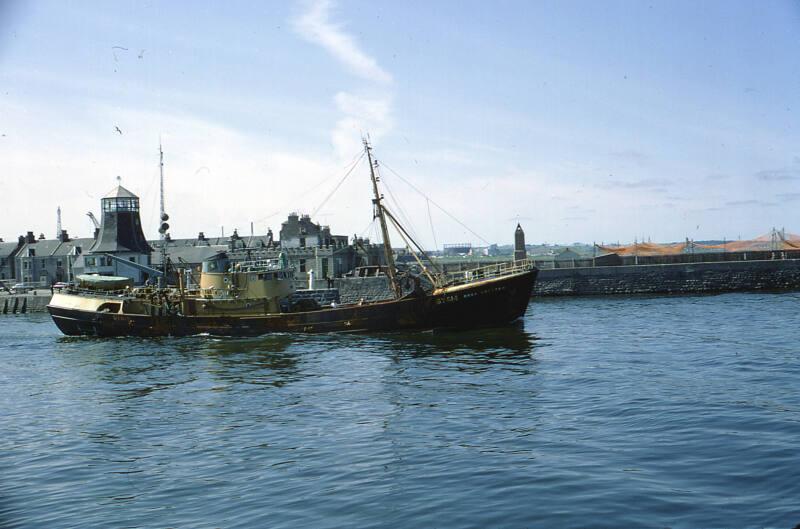 trawler Ross Cheetah in Aberdeen harbour