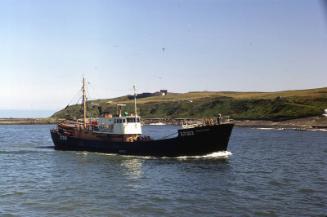 trawler Sheriffmuir in Aberdeen harbour