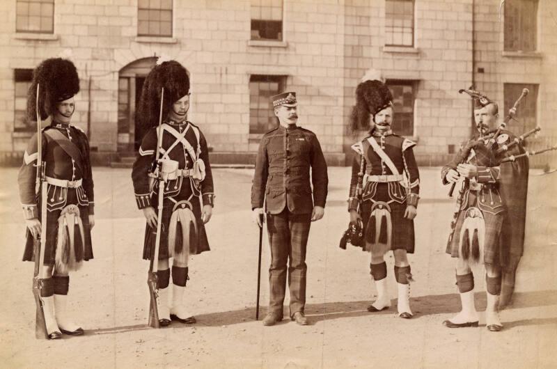 Group Of Gordon Highlanders