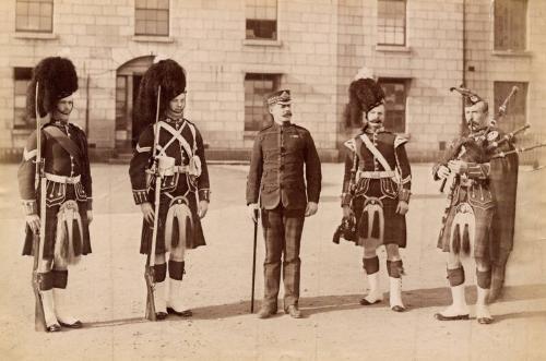 Group Of Gordon Highlanders