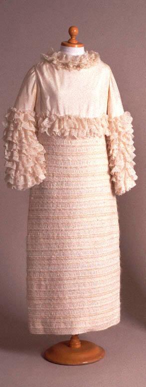 Wool and Silk Wedding Dress